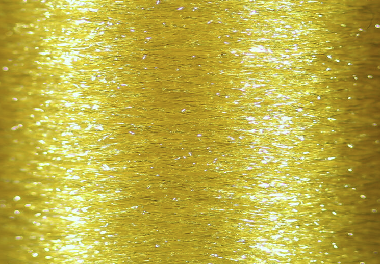 Easy-to-wrap Veevus Body Quill in yellow, for crafting vibrant and attractive fly designs