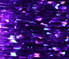 Purple Veevus Holographic Tinsel, adds a touch of royalty and allure to fly designs