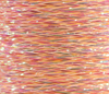 Peach pearl Veevus Mini Flat Braid, subtle and elegant for delicate and realistic fly designs