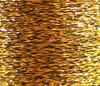 Shiny gold Veevus Mini Flat Braid, classic and versatile for a wide range of fly tying applications.