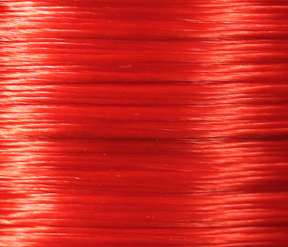 Red Veevus 240 Power Thread, a bold choice for various large predator fly patterns