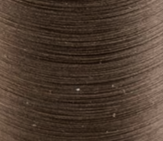 Dark tan Veevus 14/0 thread, great for tying subtle, lifelike small trout nymphs.