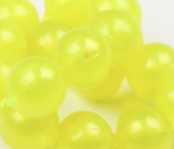 Brightly colored Zap Roe and Go Egg Imitation, increasing visibility and appeal in murky fishing waters