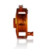 Arbor view of Hatch Iconic Fly Reel 5 Plus Campfire Orange