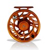 Hatch Iconic Fly Reel 7 Plus Campfire Orange color large arbor