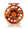 Hatch Iconic Fly Reel 7 Plus Campfire Orange color mid arbor