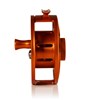 Arbor view of Hatch Iconic Fly Reel 9 Plus Campfire Orange