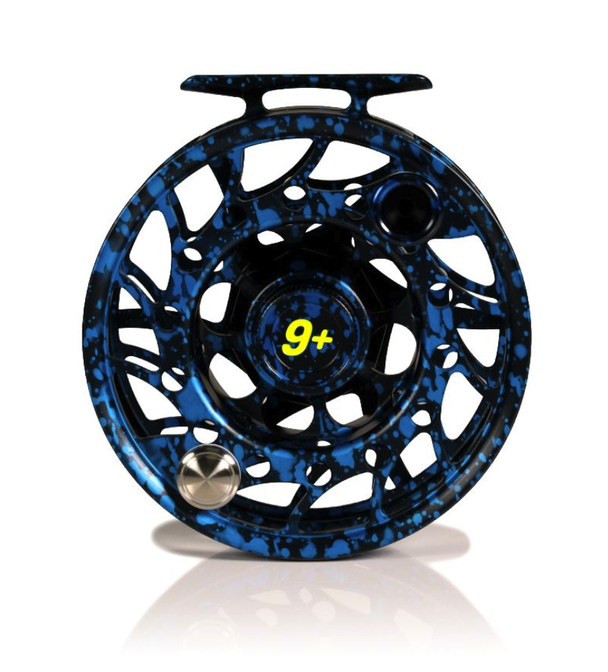 Hatch Iconic Fly Reel 9 Plus Dark Matter Blue/Black Limited Edition Mid Arbor