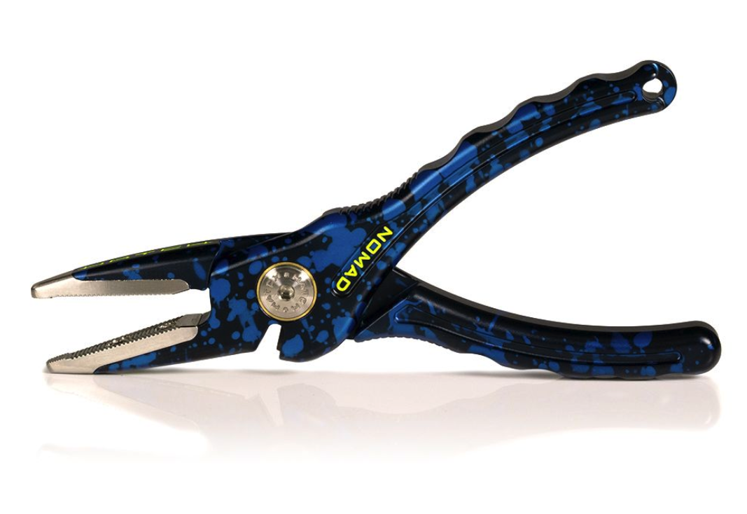 Back of Hatch Nomad 2 Pliers Dark Matter Blue/Black Limited Edition