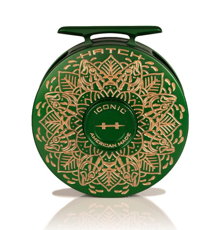 Hatch Iconic Fly Reel 5 Plus Artist Edition Drew Wilson