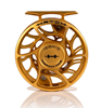 Hatch Iconic Fly Reel 4 Plus Fool's Gold Limited Edition Back View