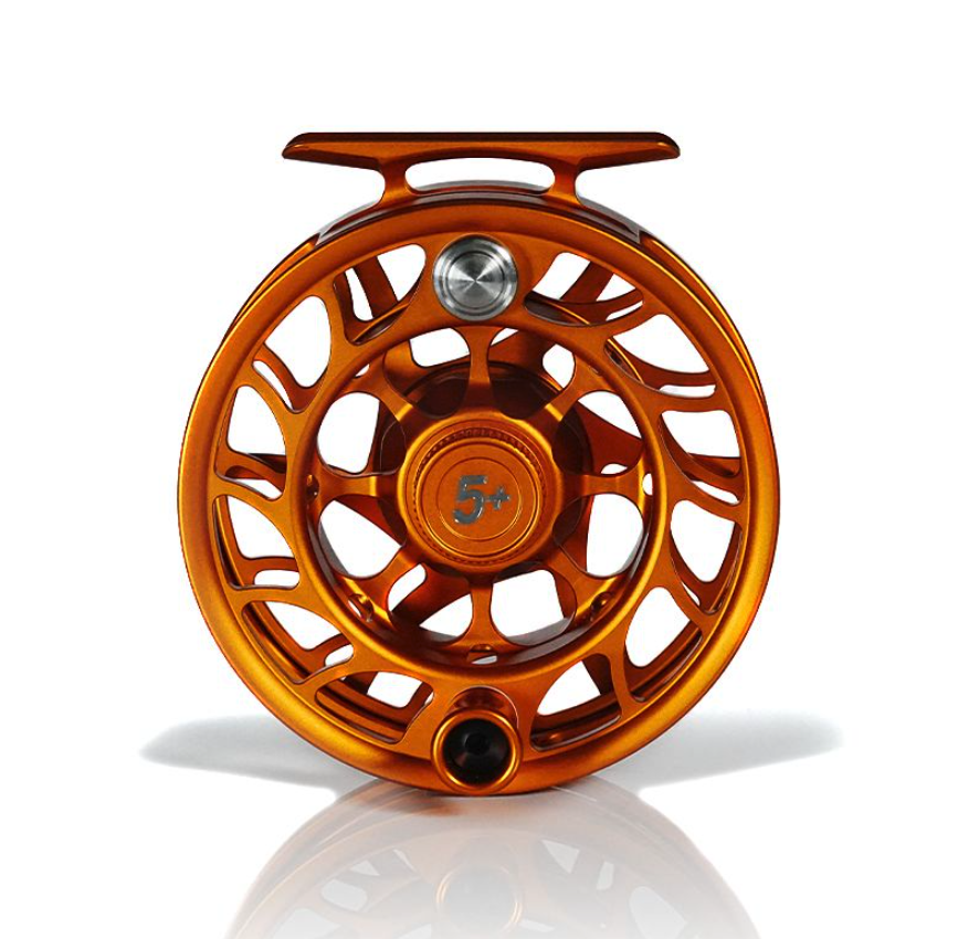 Hatch Iconic Fly Reel 5 Plus Campfire Orange Limited Edition