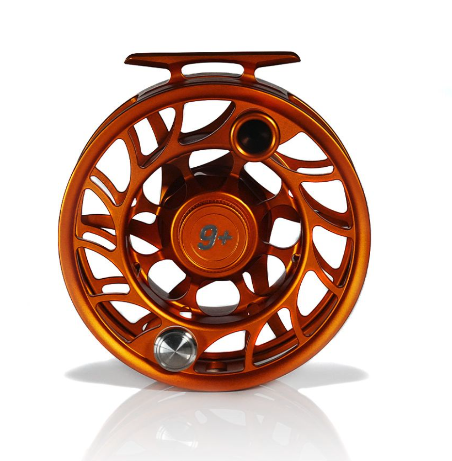 Hatch Iconic Fly Reel 9 Plus Campfire Orange/Smoke Limited Edition