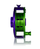 Arbor view of Hatch Iconic Fly Reel 7 Plus Jokester Limited Edition