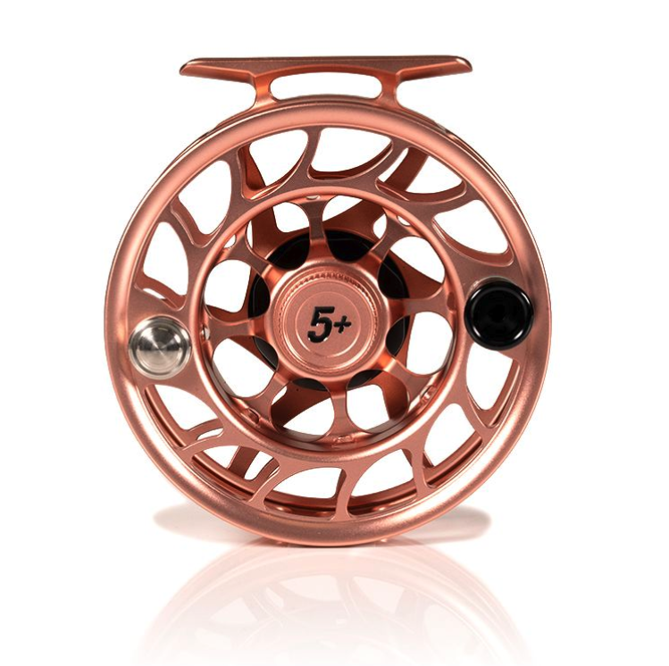 Front of Hatch Iconic Fly Reel 5 Plus Penny Dropper Large Arbor