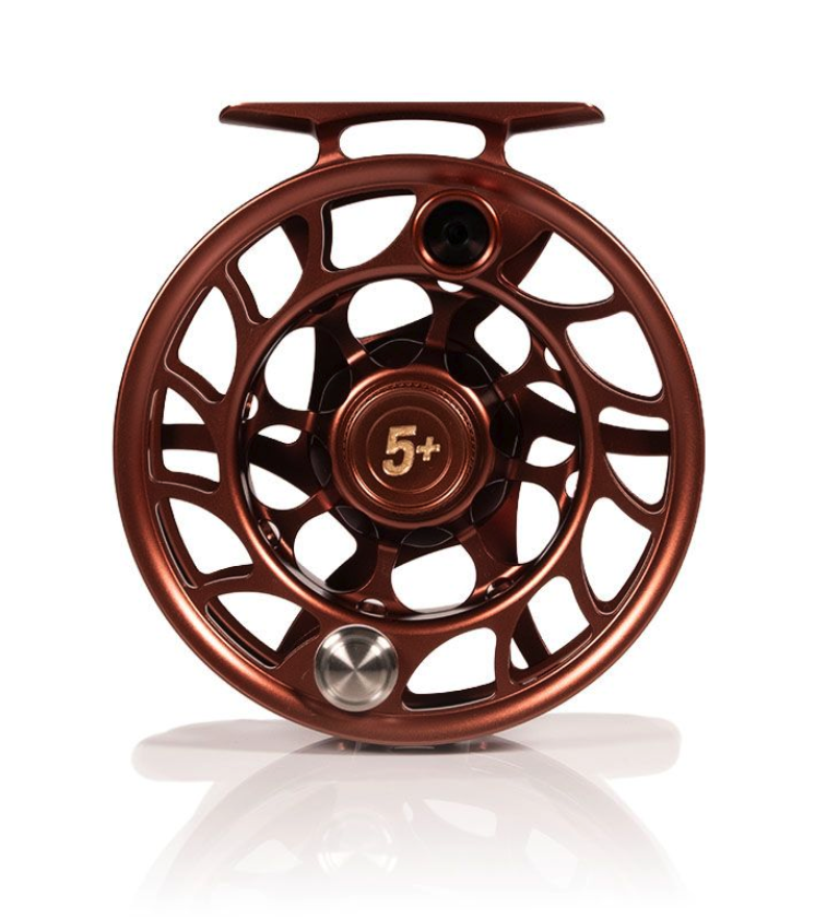 Large Arbor Hatch Iconic Fly Reel 5 Plus Limited Edition Rust