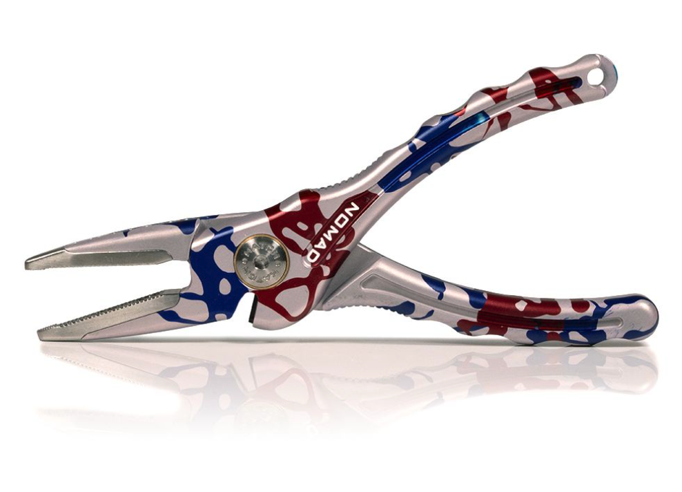 Side view of Hatch Nomad 2 Pliers USA Limited Edition
