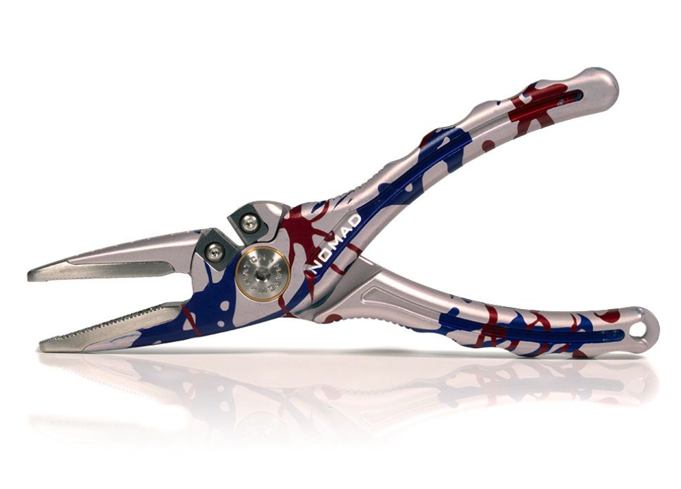 Alternate side view of Hatch Nomad 2 Pliers USA Limited Edition