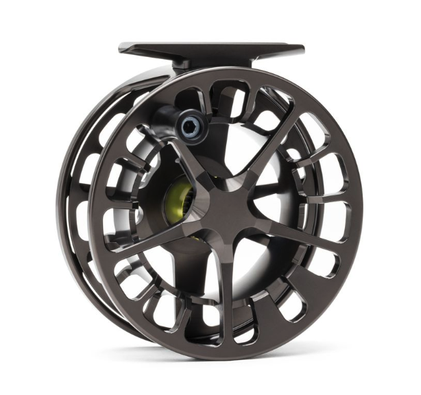 Back side of Lamson Guru X Fly Reel Halo
