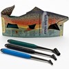 Easily remove hooks from your catch with tools available in three different sizes