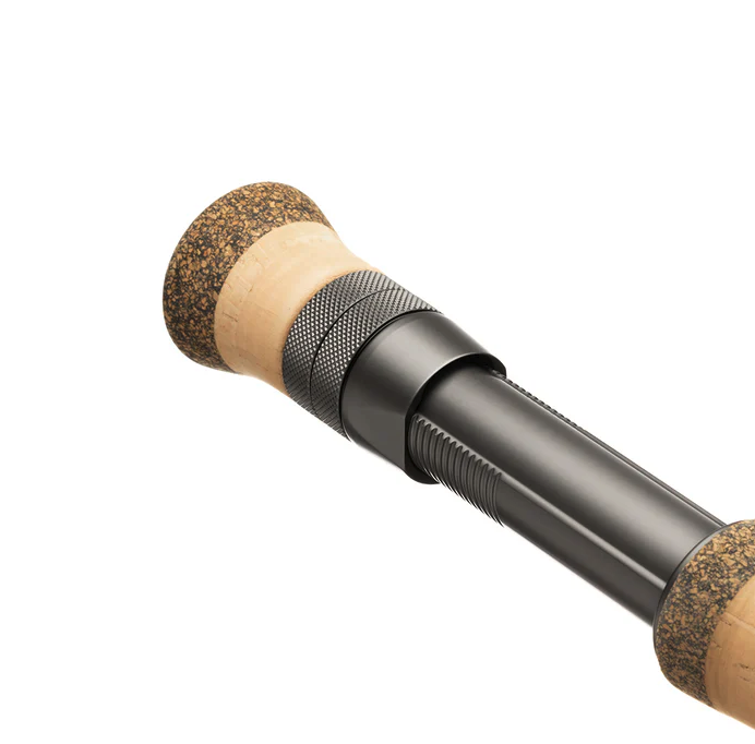 Travel-friendly Lamson Liquid Max Fly Rod with Cordura rod tube and dividers