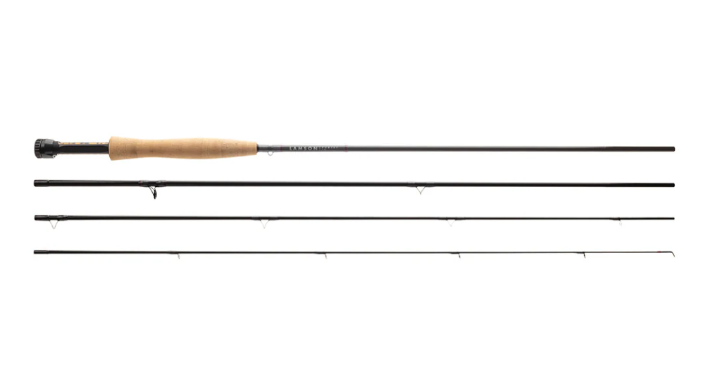 Lamson Purist Fly Rod Full view of 4 piece model