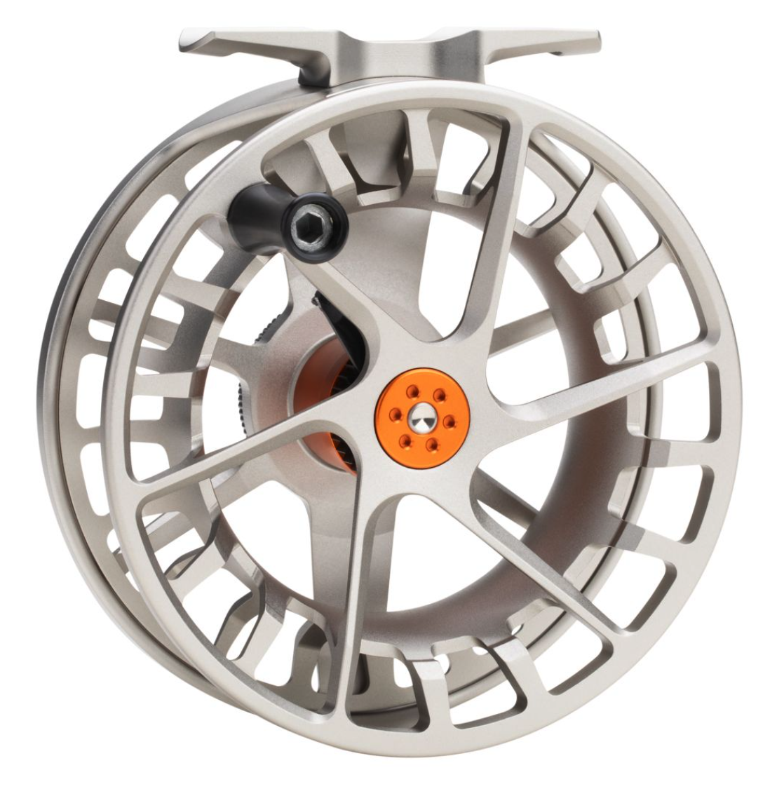 Sleek Lamson Speedster S Fly Reel with Ergonomic Handle Design