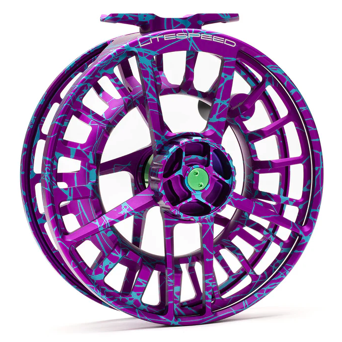 Front of Lamson Litespeed M Wild Child Edition Fly Reel
