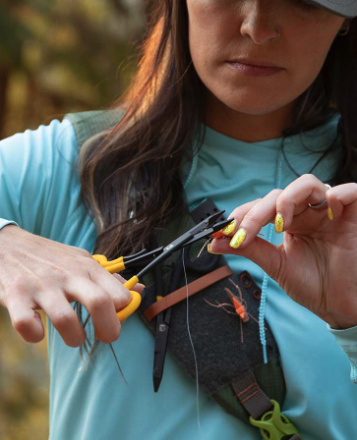 Loon Hitch Pin Scissor Forceps
