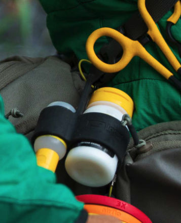 Loon Silicone Double Barrel Caddy On Bag