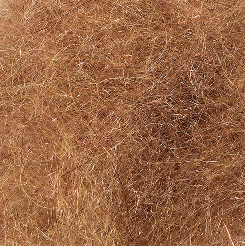 Close-up of Arizona Simi Seal Dubbing fibers for fly fishing