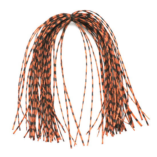 MFC Barred Sexi-Floss copper and black barred spandex fly tying legs for crawfish patterns, streamers, and stonefly nymphs.