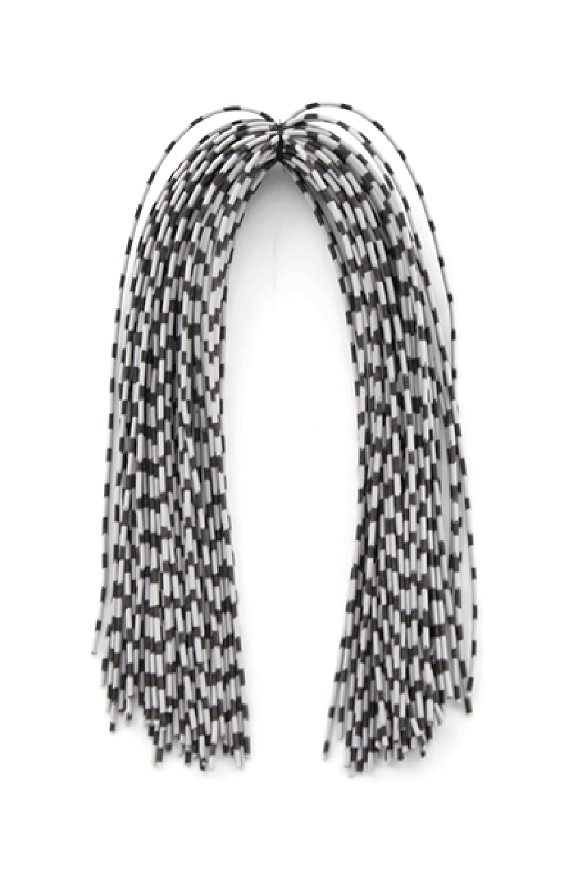 Versatile and vibrant speckled rubber legs from Montana Fly Company for dynamic fly designs.