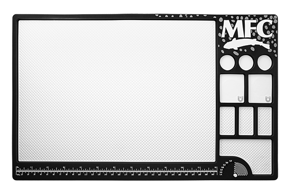 Premium MFC Fly Tying Mat featuring non-slip design for secure placement.
