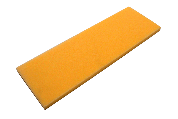 orange fly tying foam sheet for high visibility hopper flies bass bugs and attractor patterns