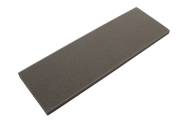 Grey colored fly tying foam for floating fly fishing flies