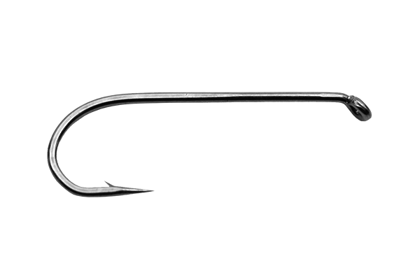 7026 Series Nymph Fly Hook features a 2XL long shank, heavy wire strength, and sharp point