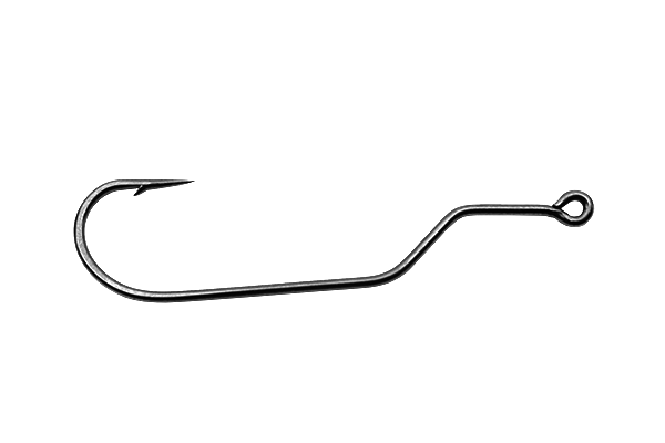 Kelly Galloup’s Belly Bumper Fly Hook features a vertical ring eye, deep gap, and keel design—ideal for weedless baitfish and ar