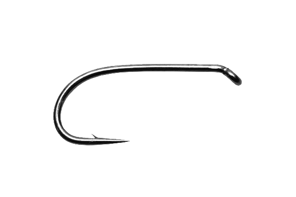 All Purpose Fly Hook features a short shank, heavy wire, chemically sharpened point, and durable finish—ideal for nymphs,