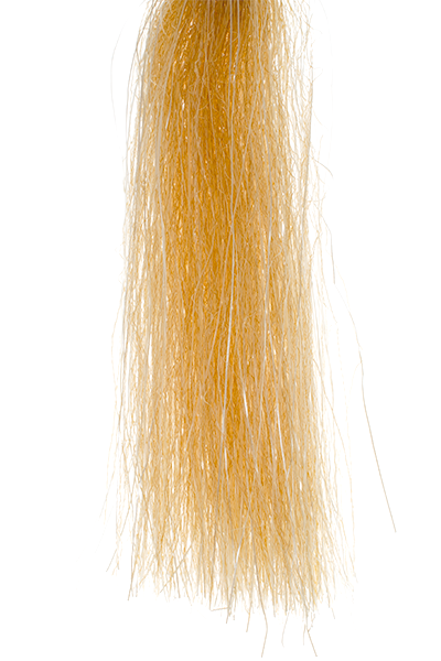 Hank of Senyo's Shadow Fiber colored amber