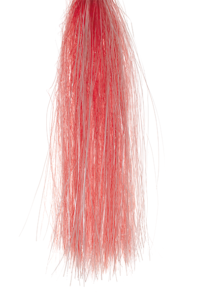 Hank of Senyo's Shadow Fiber colored red