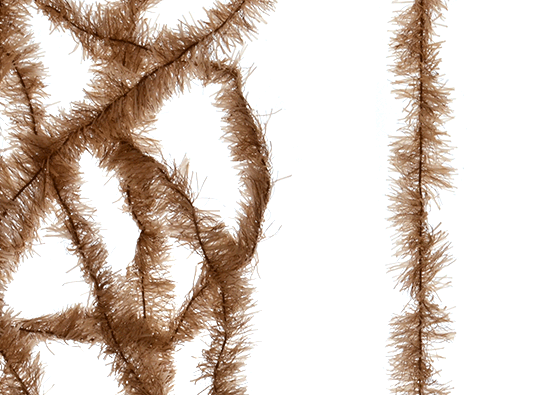 Streamer fly tying materials.