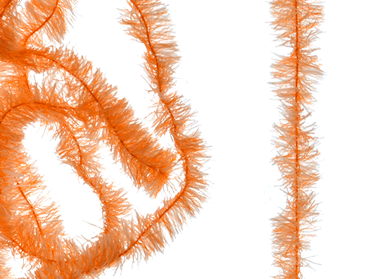 Material to wrap streamer flies with.