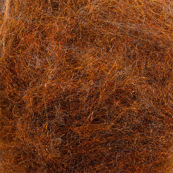 Dark Orange Salmonfly version of MFC's Special Sauce Dubbing