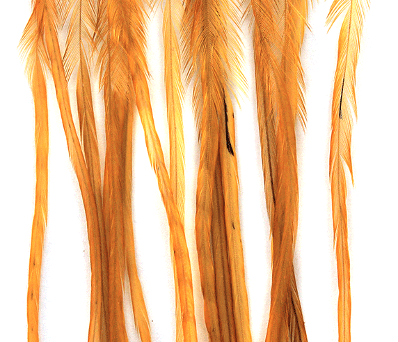 Medium ginger Whiting 100 Pack, great for tying a wide range of effective trout fly patterns