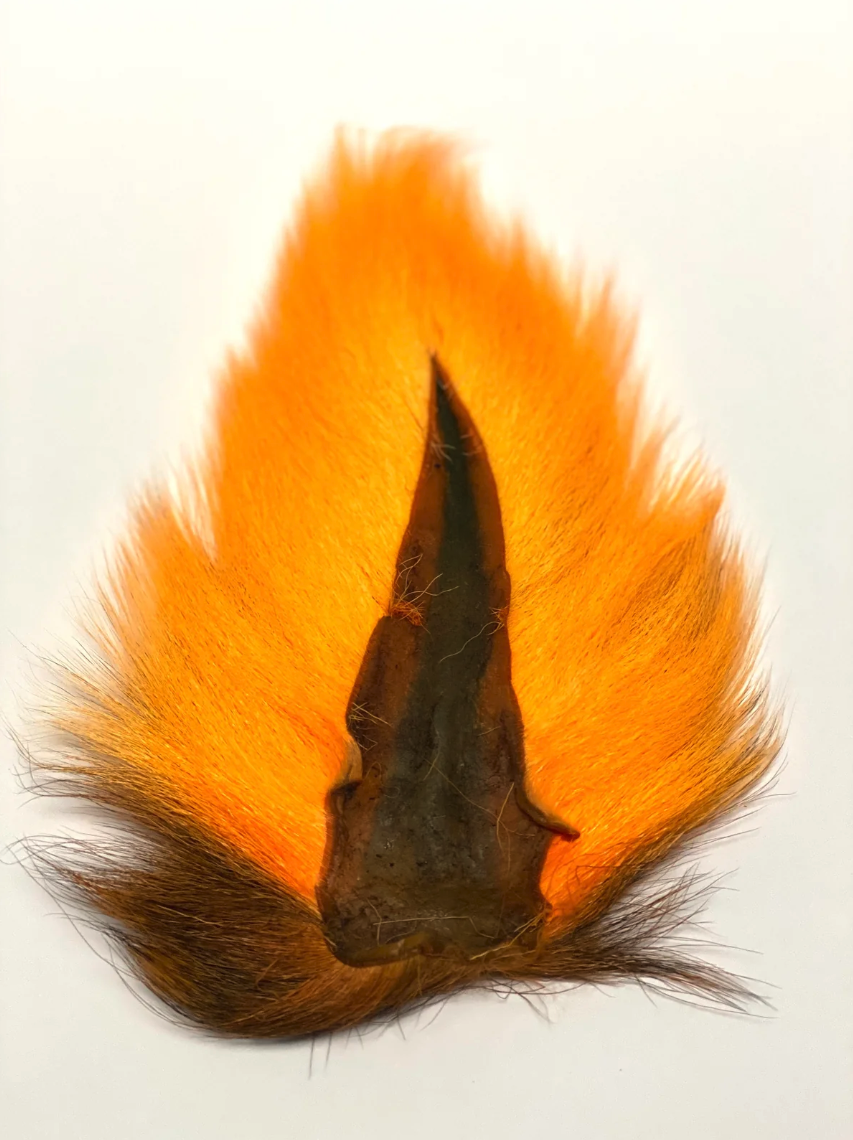 Marabou Brothers Bucktail El Presidente Grade Burnt Golden Tan color fly tying material