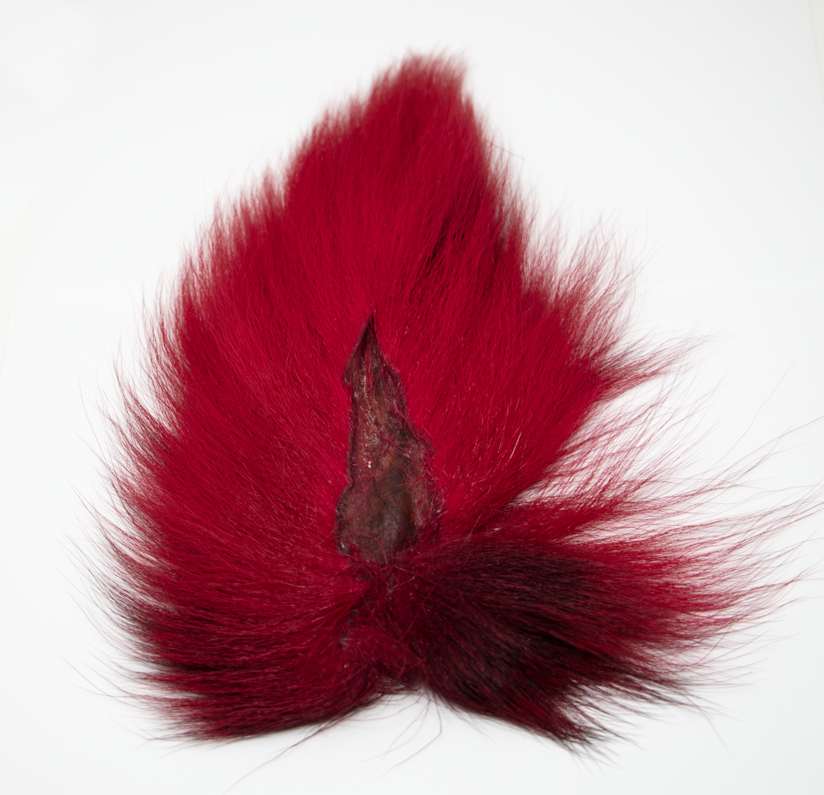 Fl Red color  Marabou Brothers Bucktail El Presidente Grade fly tying hair