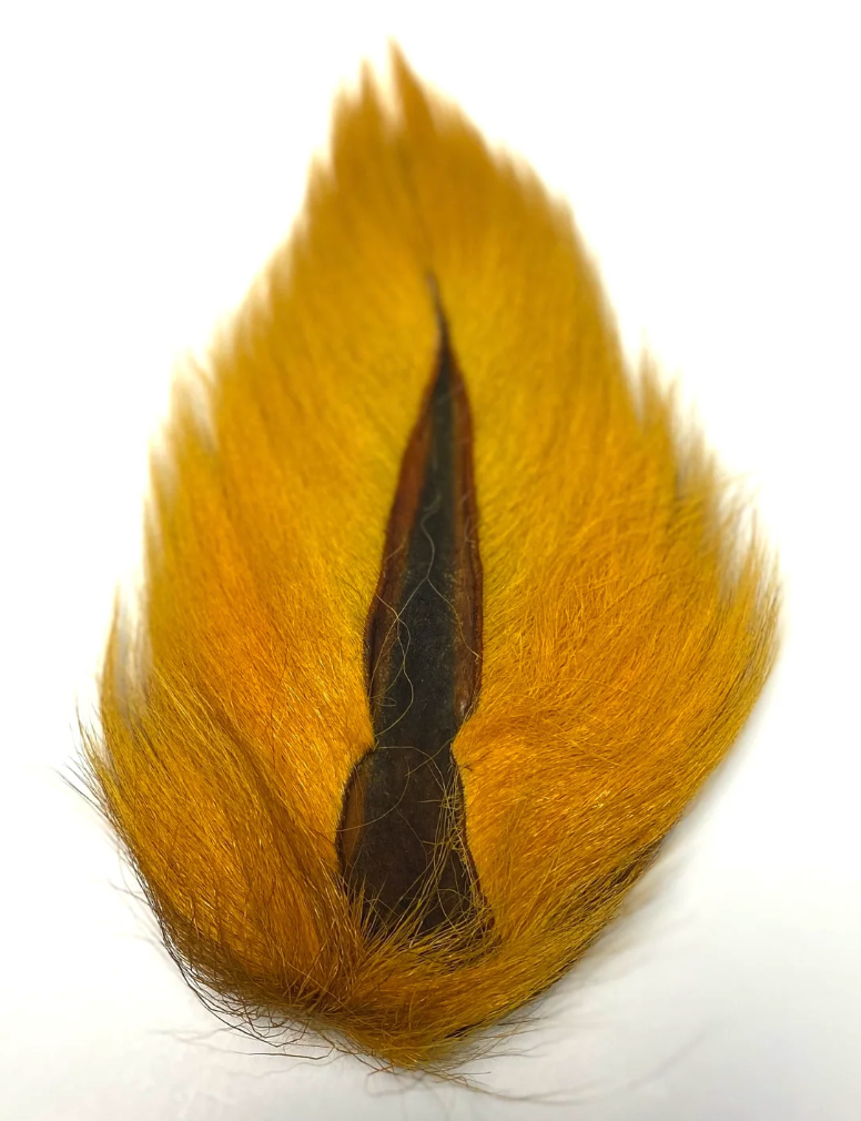 Marabou Brothers Bucktail El Presidente Grade Golden Tan color fly tying material