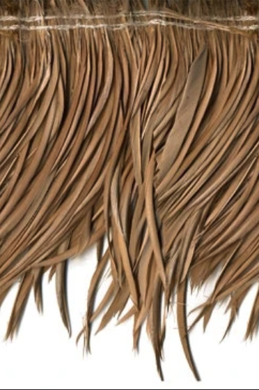 Marabou Brothers Goose Biots Strung 2" Strip Sand color fly tying material feather