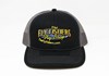 The Fly Fishers Shop Logo Trucker Hat Black/Charcoal